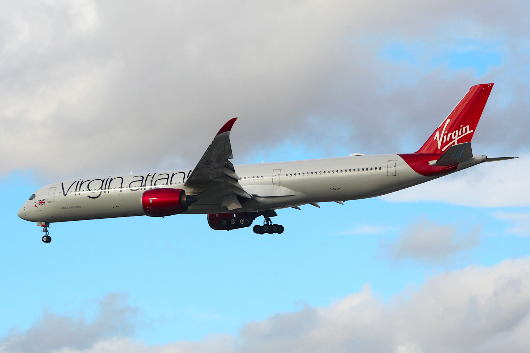 G-VPOP/GVPOP Virgin Atlantic Airways Airbus A350-1041 Photo by mikeburdett - AVSpotters.com