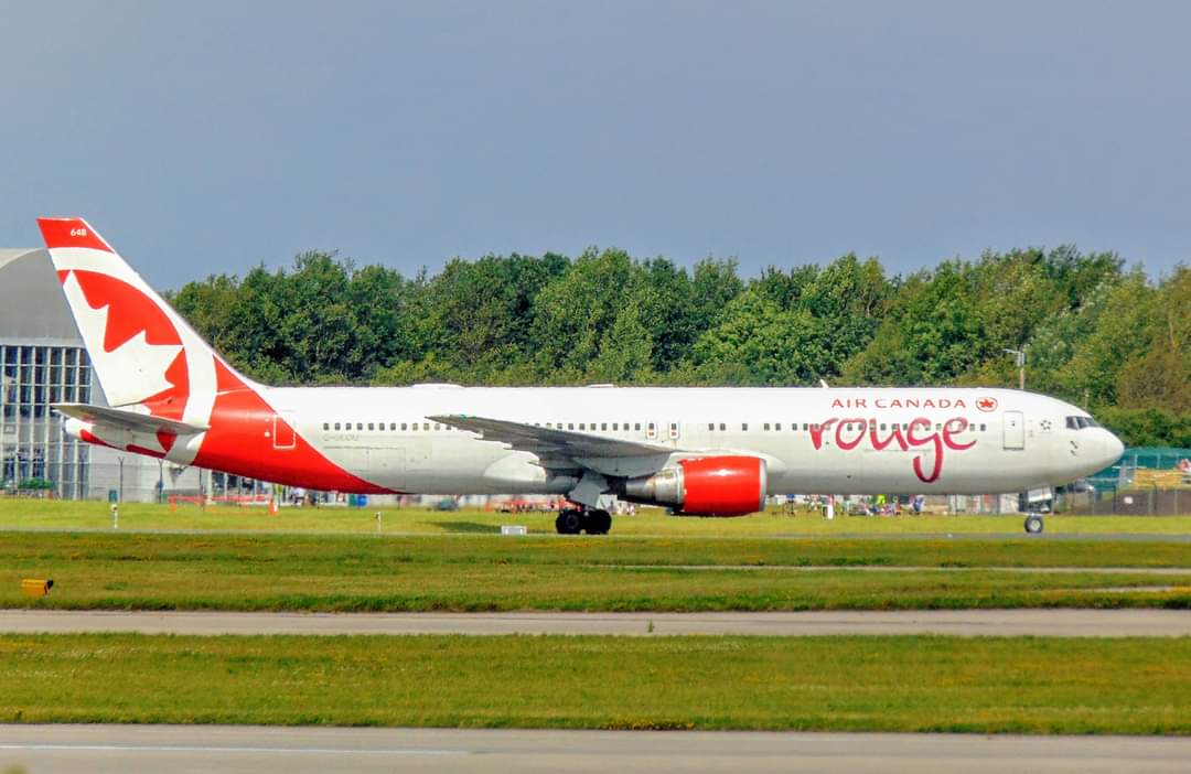 C-GEOU/CGEOU Air Canada Rouge Boeing 767-375ER Photo by AV8 Photos - AVSpotters.com