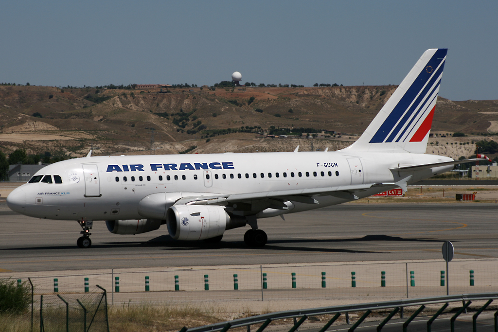 F-GUGM/FGUGM Air France Airbus A318-111 Photo by JLRAviation - AVSpotters.com
