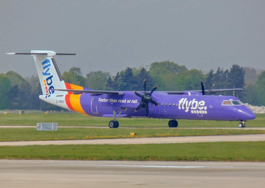 G-PRPC/GPRPC FlyBe Bombardier DHC-8-402NG Photo by AV8 Photos - AVSpotters.com