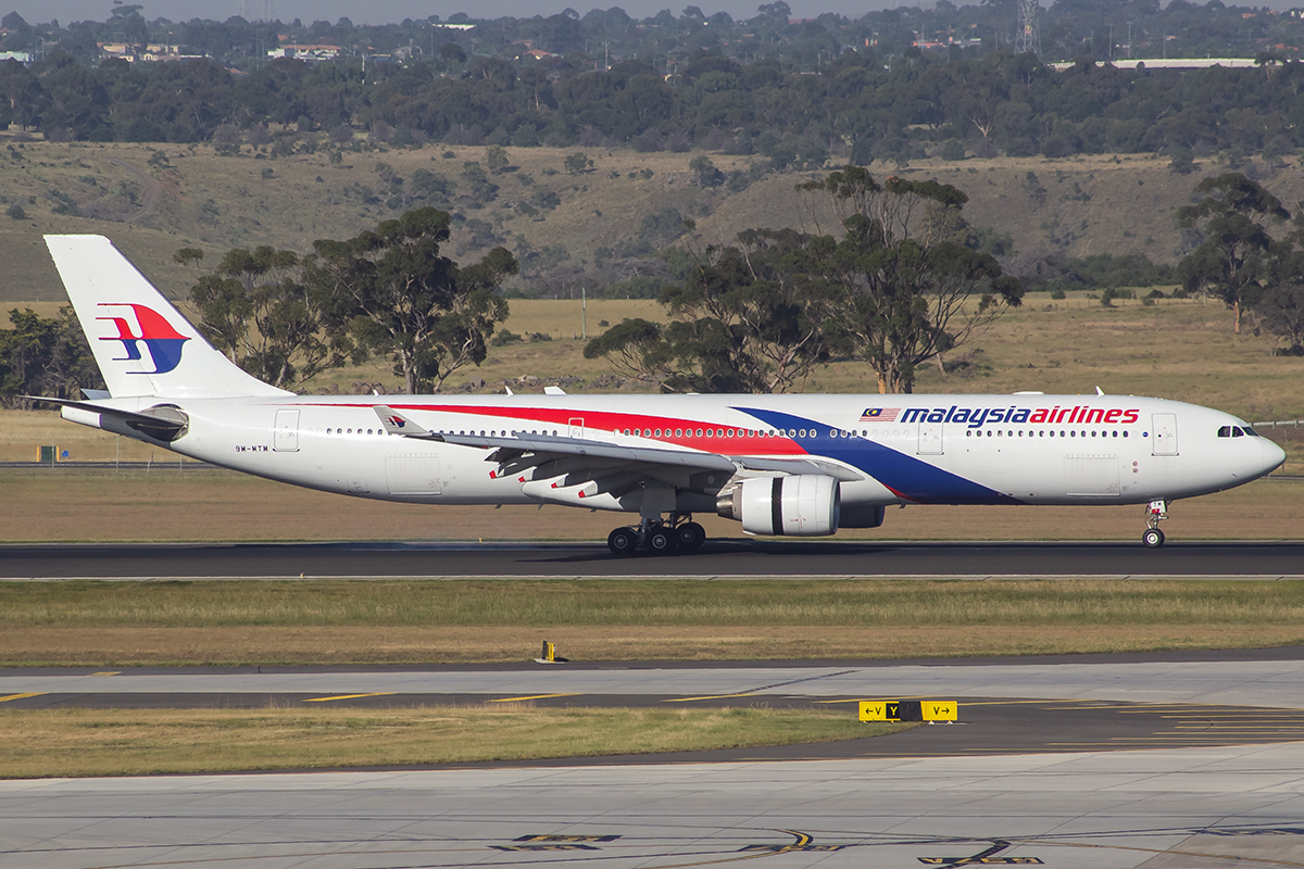 9M-MTM/9MMTM Malaysia Airlines Airbus A330 Airframe Information - AVSpotters.com