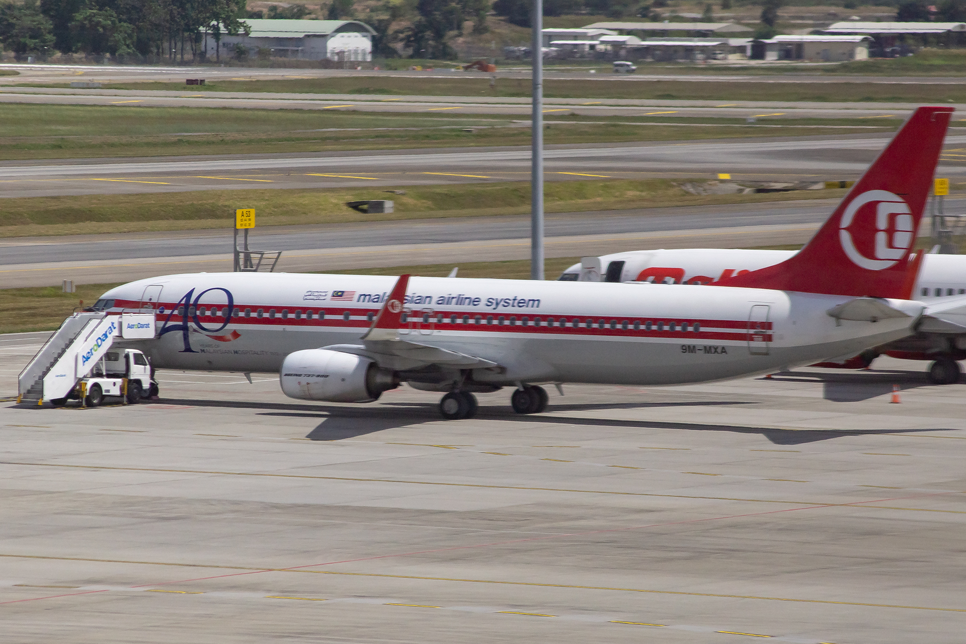 9M-MXA/9MMXA Malaysia Airlines Boeing 737-8H6(WL) Photo by JLRAviation - AVSpotters.com