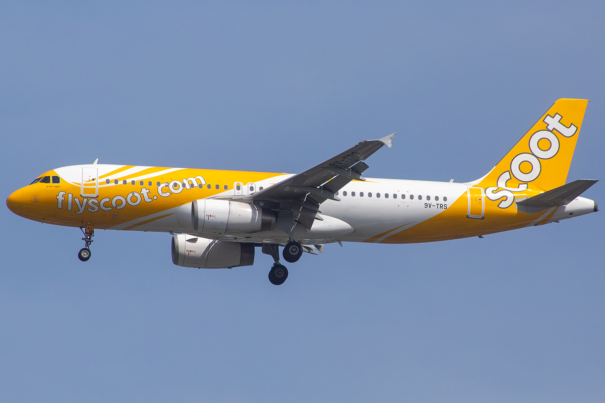 9V-TRS/9VTRS Scoot Airbus A320 Airframe Information - AVSpotters.com