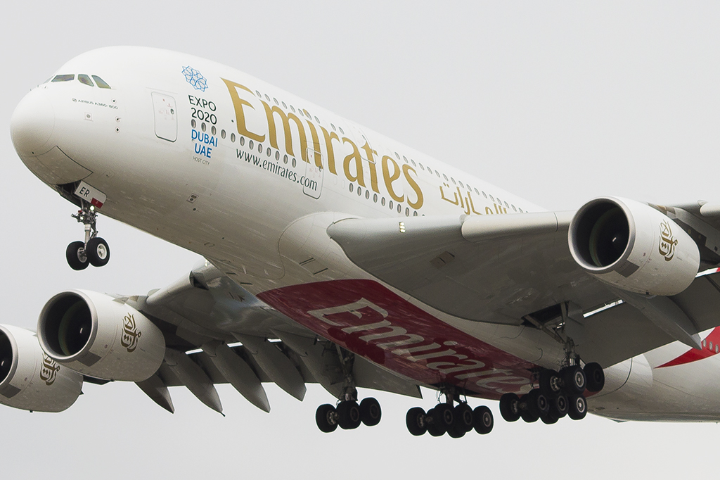 A6-EER/A6EER Emirates Airlines Airbus A380 Airframe Information - AVSpotters.com