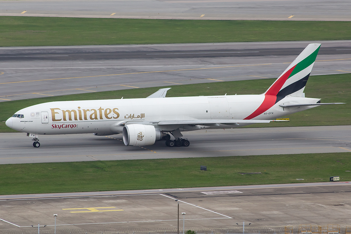 A6-EFH/A6EFH Emirates SkyCargo Boeing 777 Airframe Information - AVSpotters.com