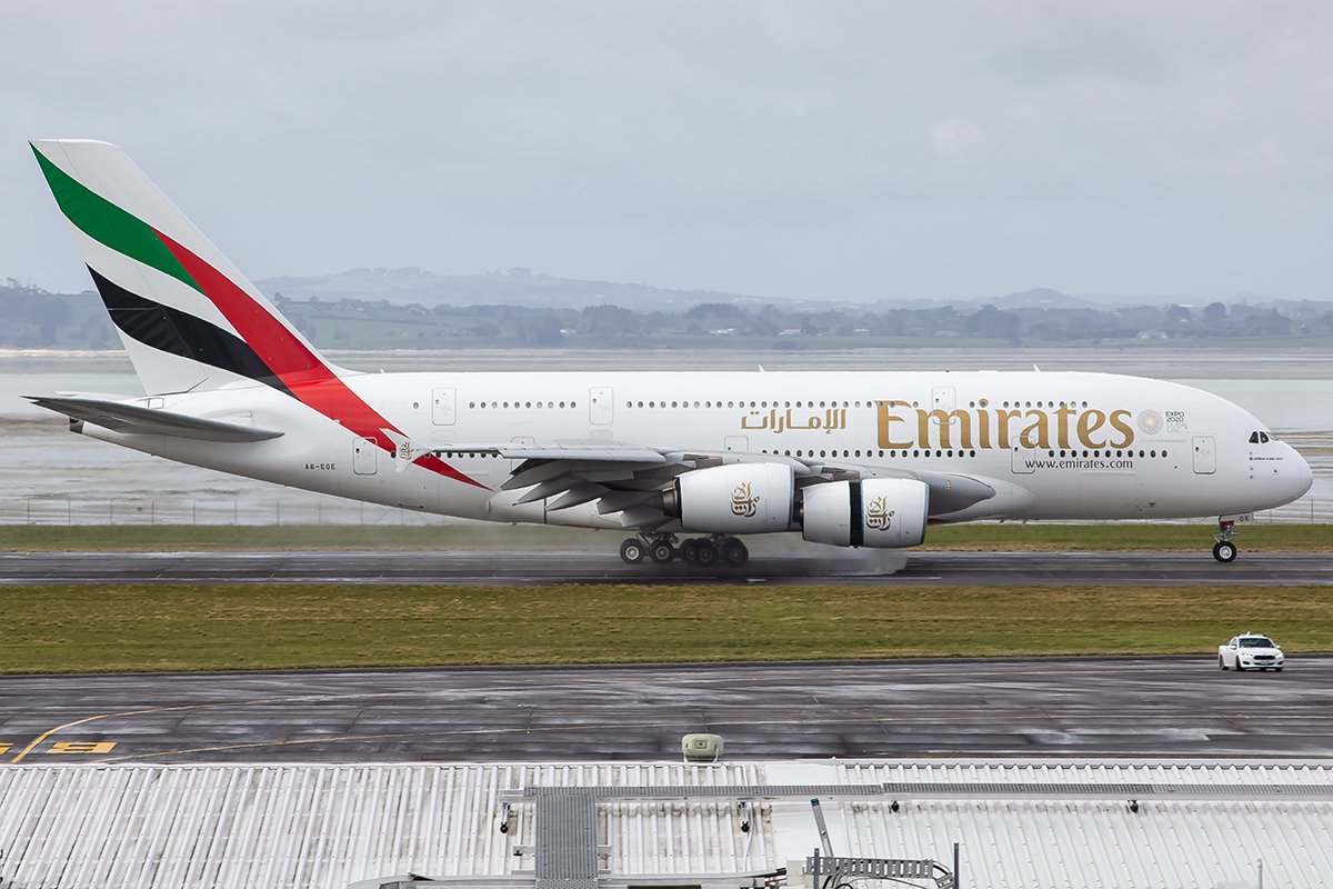 A6-EOE/A6EOE Emirates Airlines Airbus A380 Airframe Information - AVSpotters.com