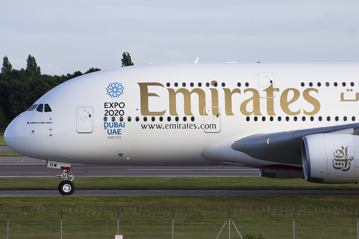 A6-EOW/A6EOW Emirates Airlines Airbus A380-861 Photo by JLRAviation - AVSpotters.com