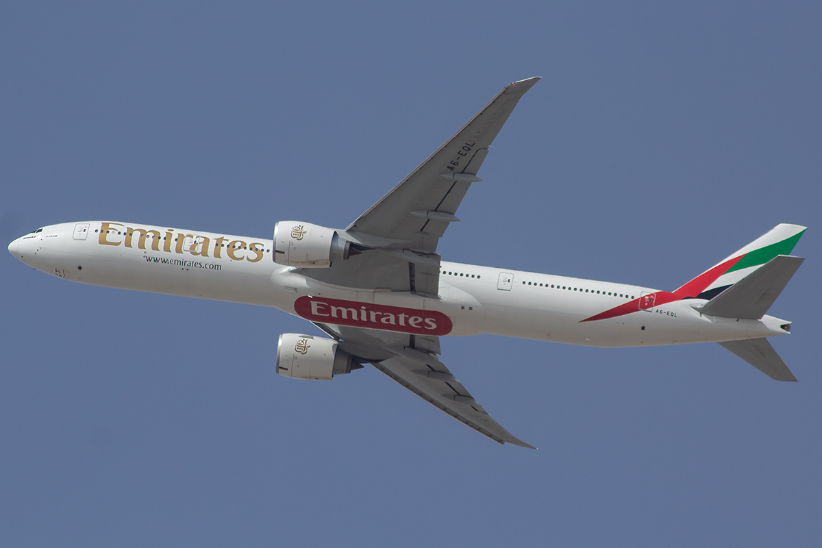 A6-EQL/A6EQL Emirates Airlines Boeing 777 Airframe Information - AVSpotters.com