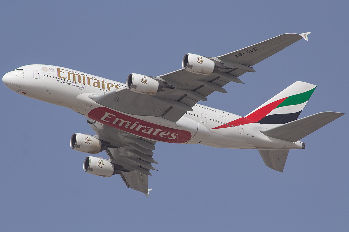 A6-EUK/A6EUK Emirates Airlines Airbus A380 Airframe Information - AVSpotters.com