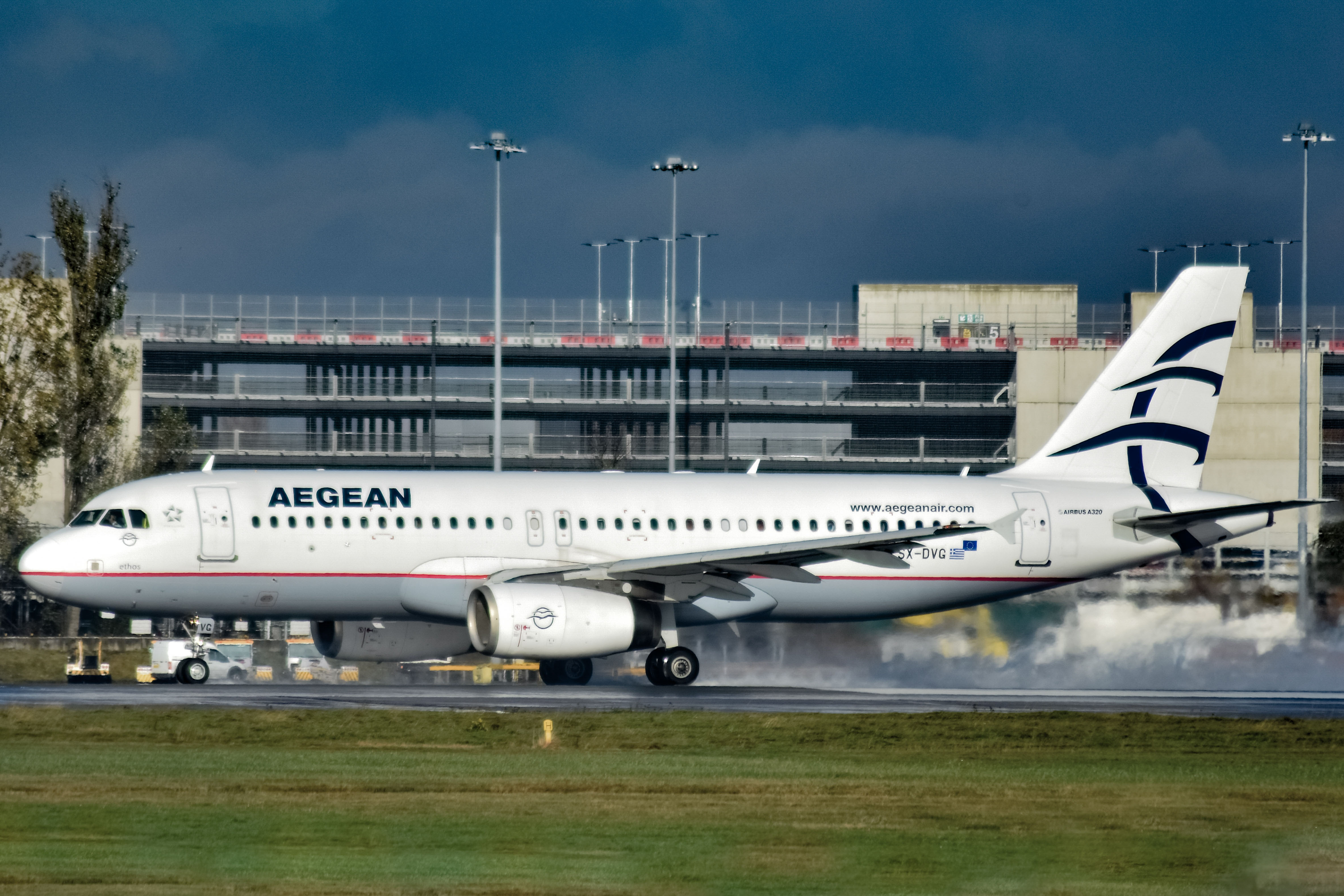 SX-DVG/SXDVG Aegean Airlines Airbus A320 Airframe Information - AVSpotters.com