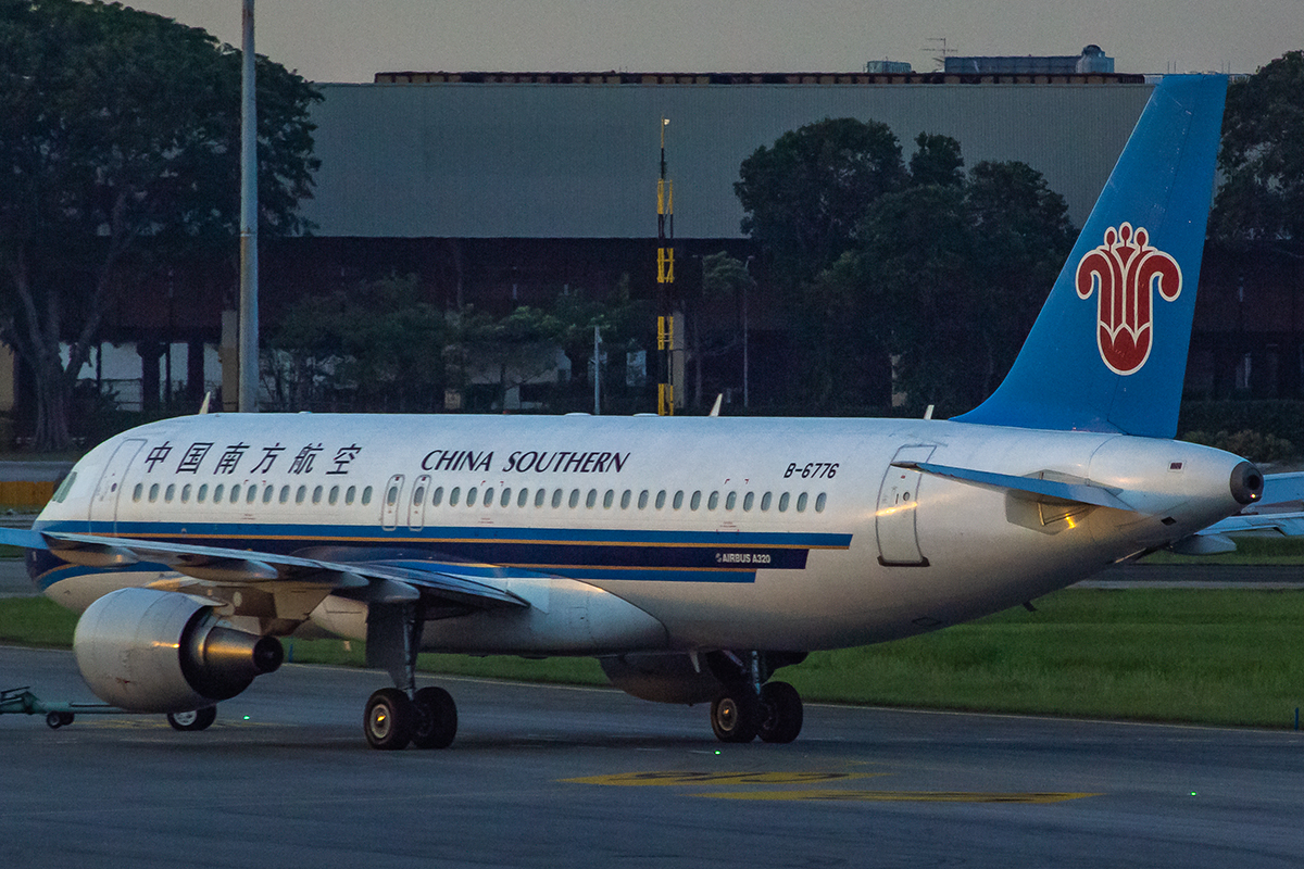 B-6776/B6776 China Southern Airlines Airbus A320 Airframe Information - AVSpotters.com