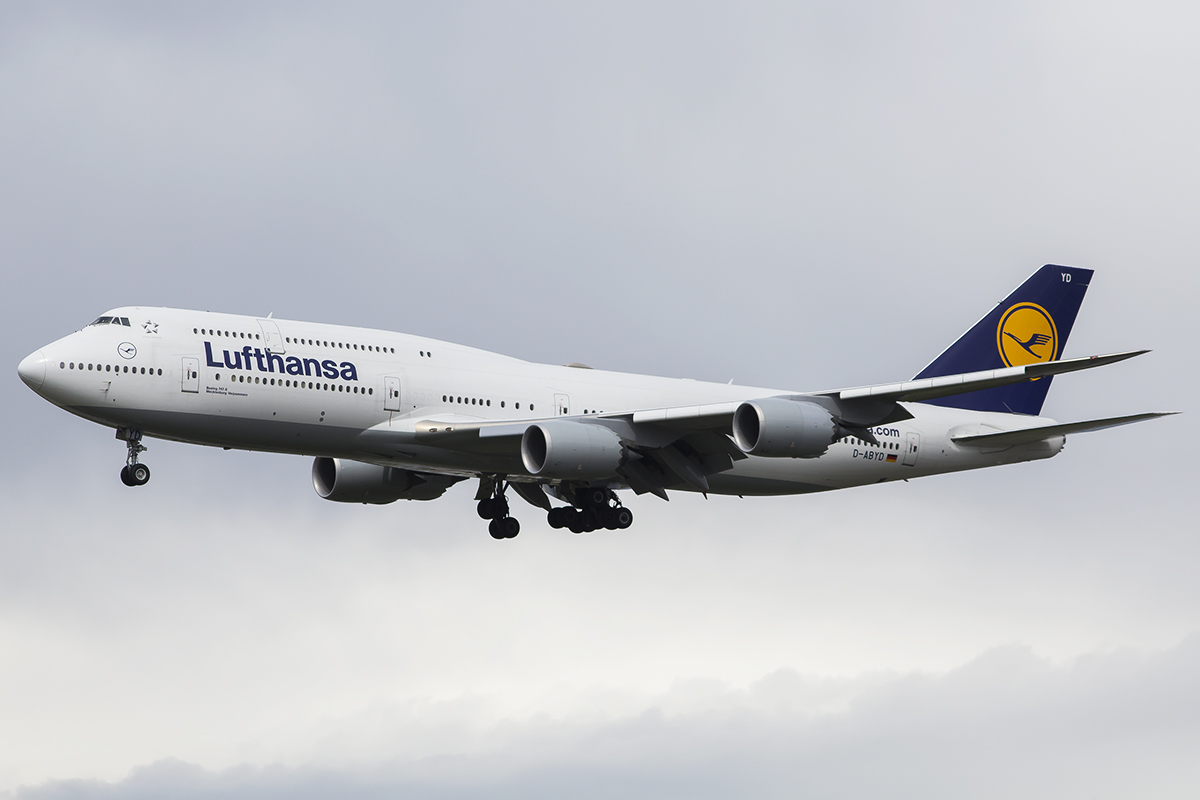 D-ABYD/DABYD Lufthansa Boeing 747 Airframe Information - AVSpotters.com