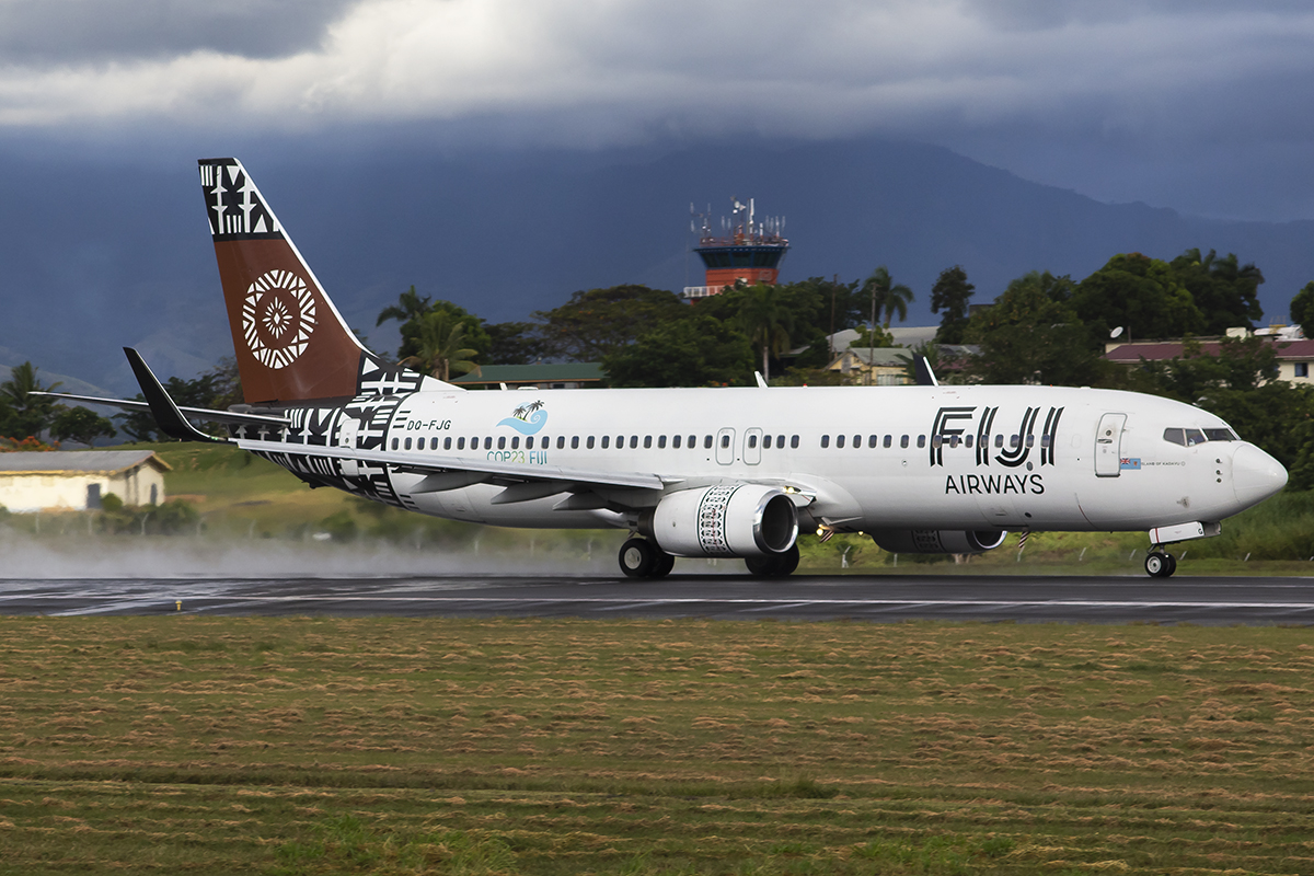 DQ-FJG/DQFJG Fiji Airways Boeing 737 NG Airframe Information - AVSpotters.com