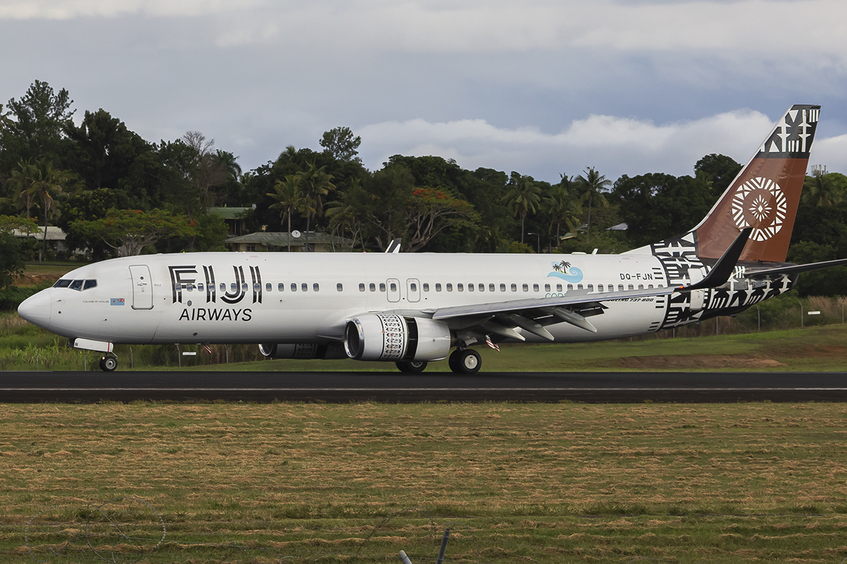 DQ-FJN/DQFJN Fiji Airways Boeing 737-808(WL) Photo by JLRAviation - AVSpotters.com