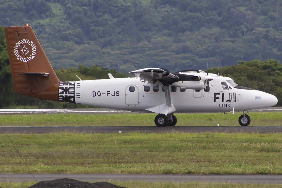 DQ-FJS/DQFJS Fiji Link Viking Air DHC-6 Twin Otter Airframe Information - AVSpotters.com