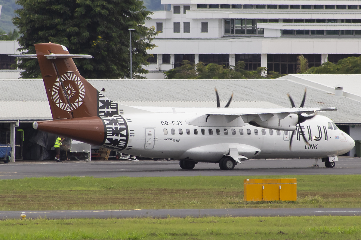 DQ-FJY/DQFJY Fiji Link ATR 42 Airframe Information - AVSpotters.com