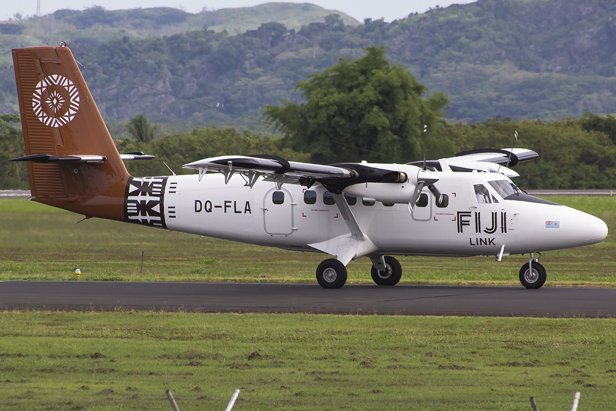 DQ-FLA/DQFLA Fiji Link Viking Air DHC-6 Twin Otter Airframe Information - AVSpotters.com