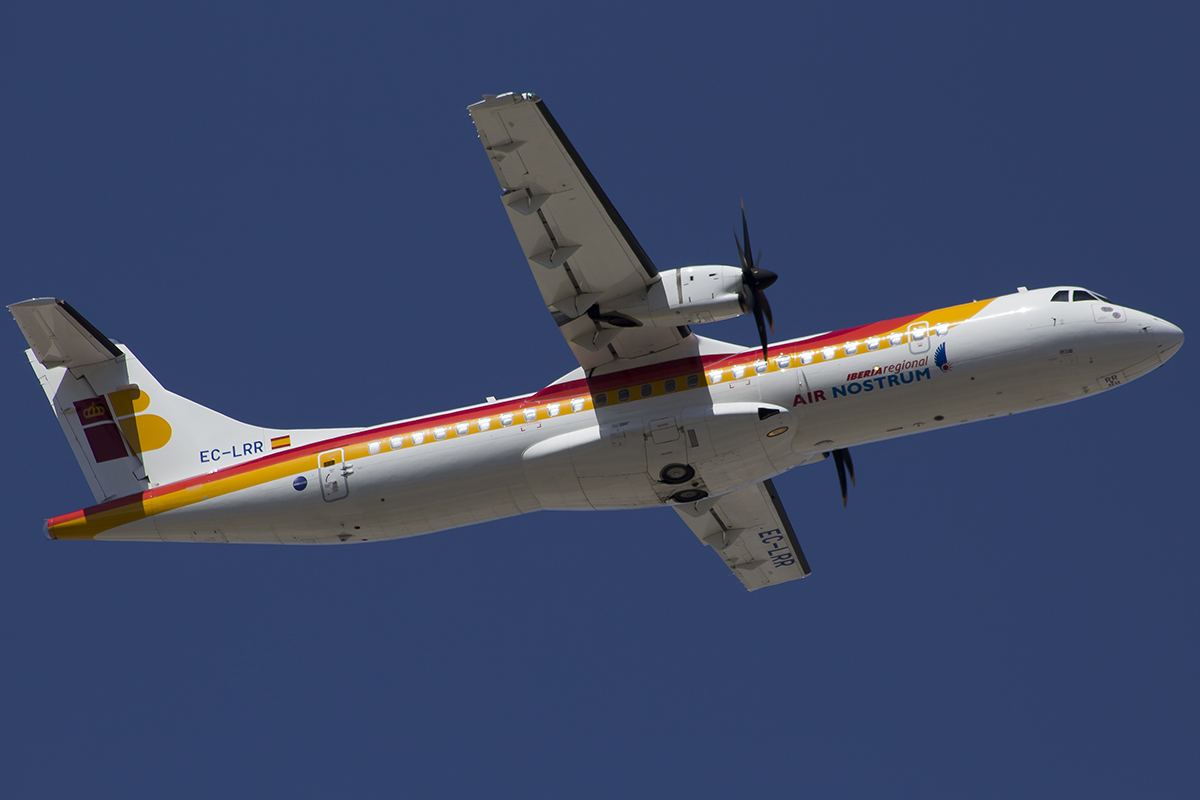 EC-LRR/ECLRR Air Nostrum ATR 72 Airframe Information - AVSpotters.com