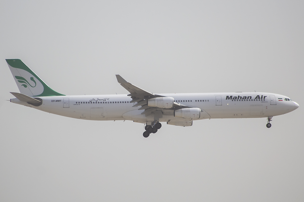 EP-MMT/EPMMT Mahan Air Airbus A340 Airframe Information - AVSpotters.com