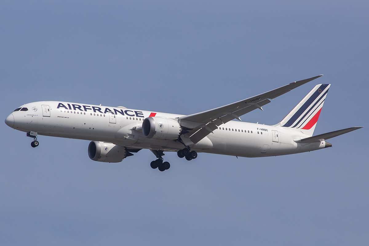 F-HRBC/FHRBC Air France Boeing 787 Airframe Information - AVSpotters.com