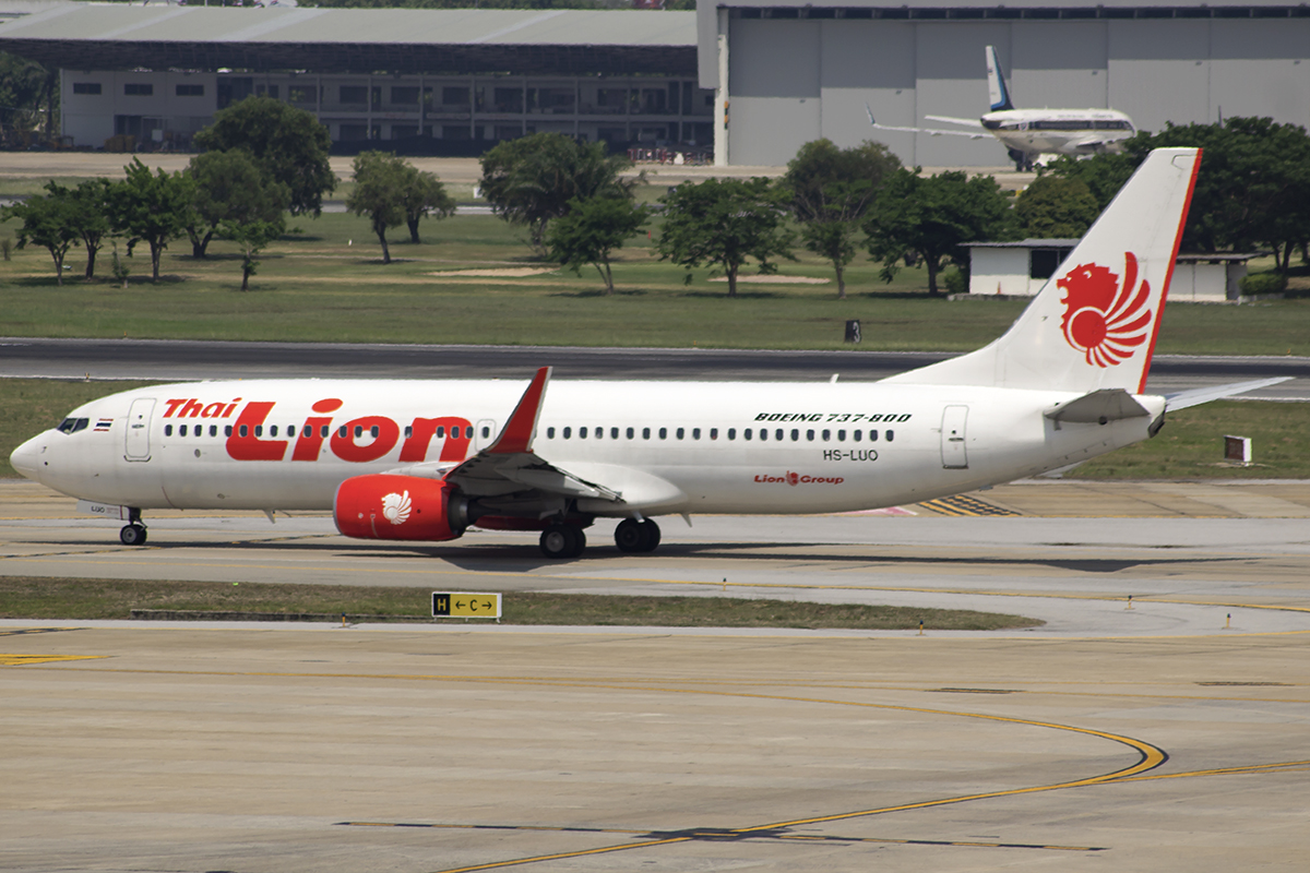 HS-LUO/HSLUO Thai Lion Air Boeing 737-8GP(WL) Photo by JLRAviation - AVSpotters.com