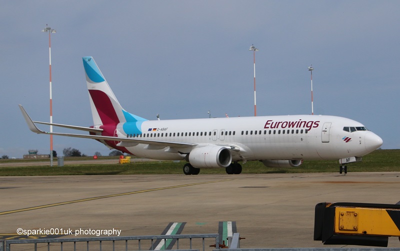 D-ABAF/DABAF Eurowings Boeing 737-86J(WL) Photo by sparkie001uk - AVSpotters.com