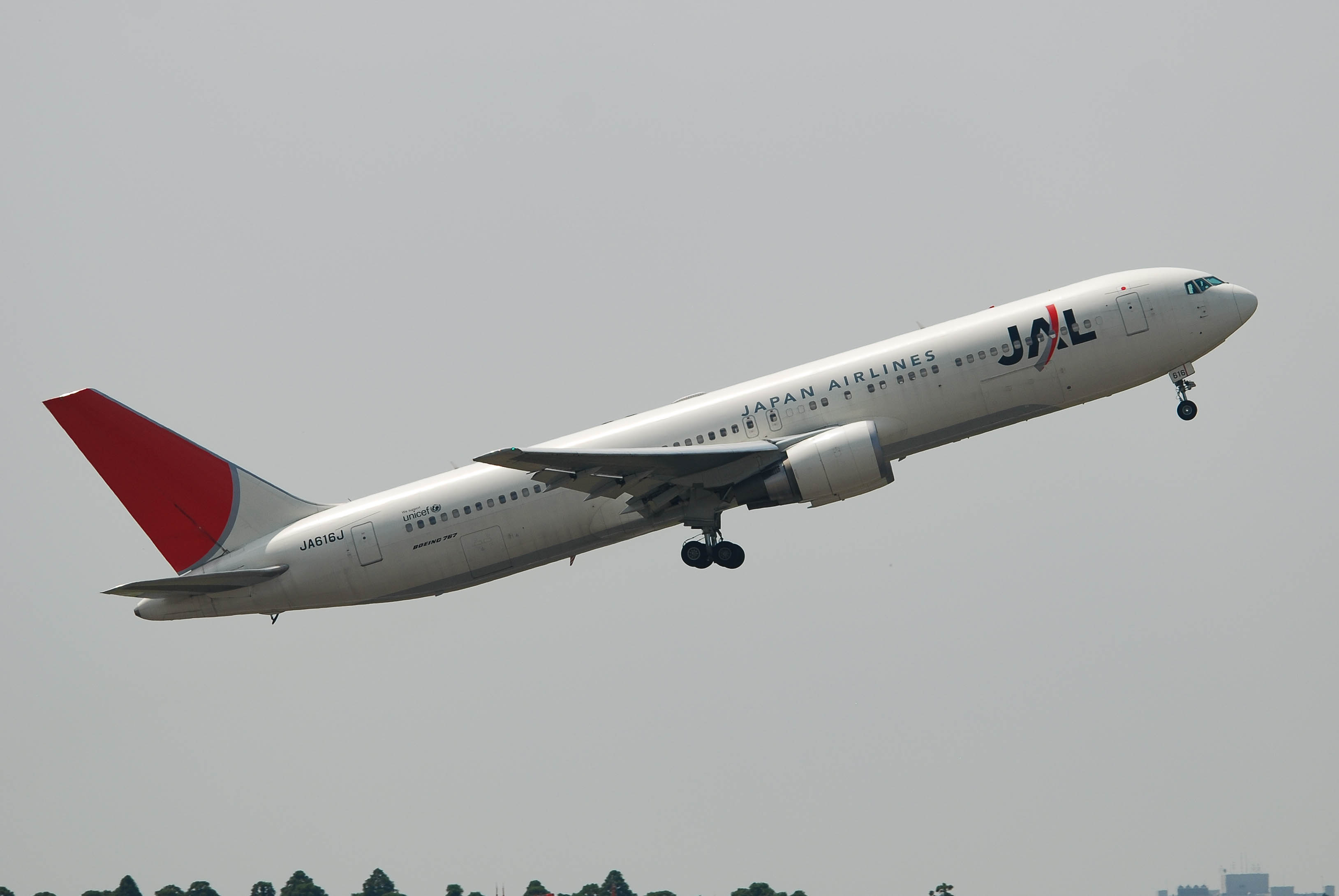 JA616J/JA616J Japan Airlines Boeing 767 Airframe Information - AVSpotters.com