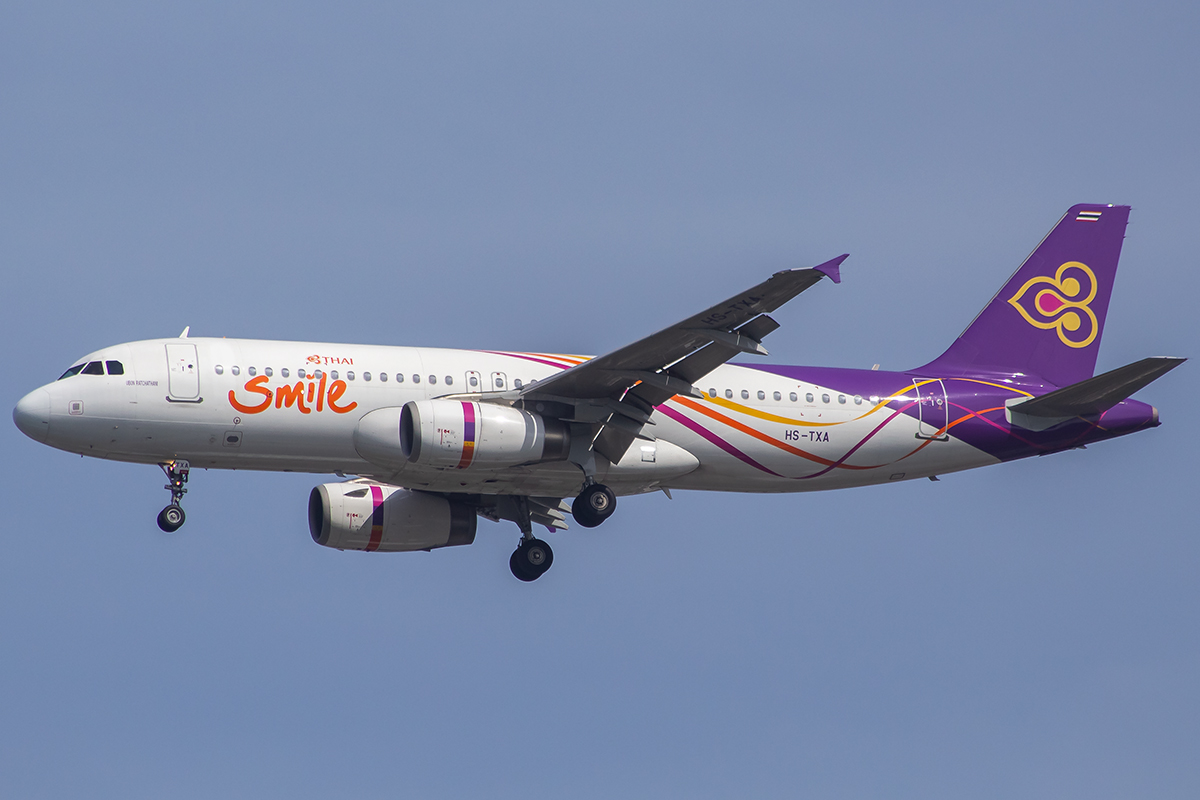HS-TXA/HSTXA Thai Smile Airlines Airbus A320-232 Photo by JLRAviation - AVSpotters.com