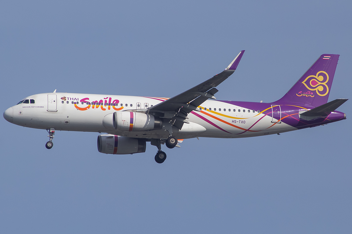 HS-TXO/HSTXO Thai Smile Airlines Airbus A320-232(SL) Photo by JLRAviation - AVSpotters.com