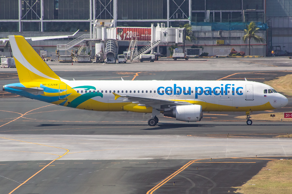 RP-C3268/RPC3268 Cebu Pacific Air Airbus A320 Airframe Information - AVSpotters.com