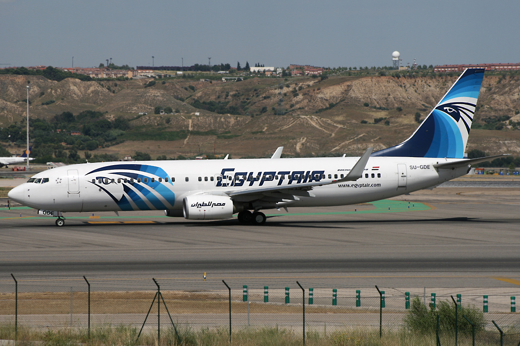 SU-GDE/SUGDE Egyptair Boeing 737 NG Airframe Information - AVSpotters.com