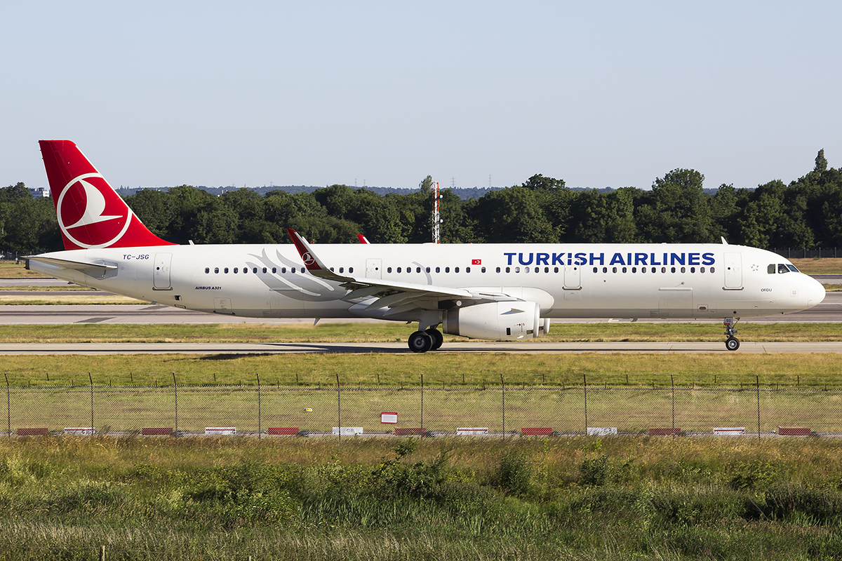 TC-JSG/TCJSG THY Turkish Airlines Airbus A321 Airframe Information - AVSpotters.com
