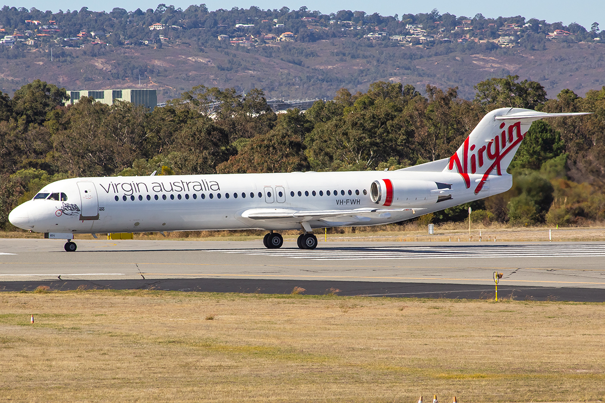 VH-FWH/VHFWH Virgin Australia Regional Airlines Fokker F-100 Photo by JLRAviation - AVSpotters.com