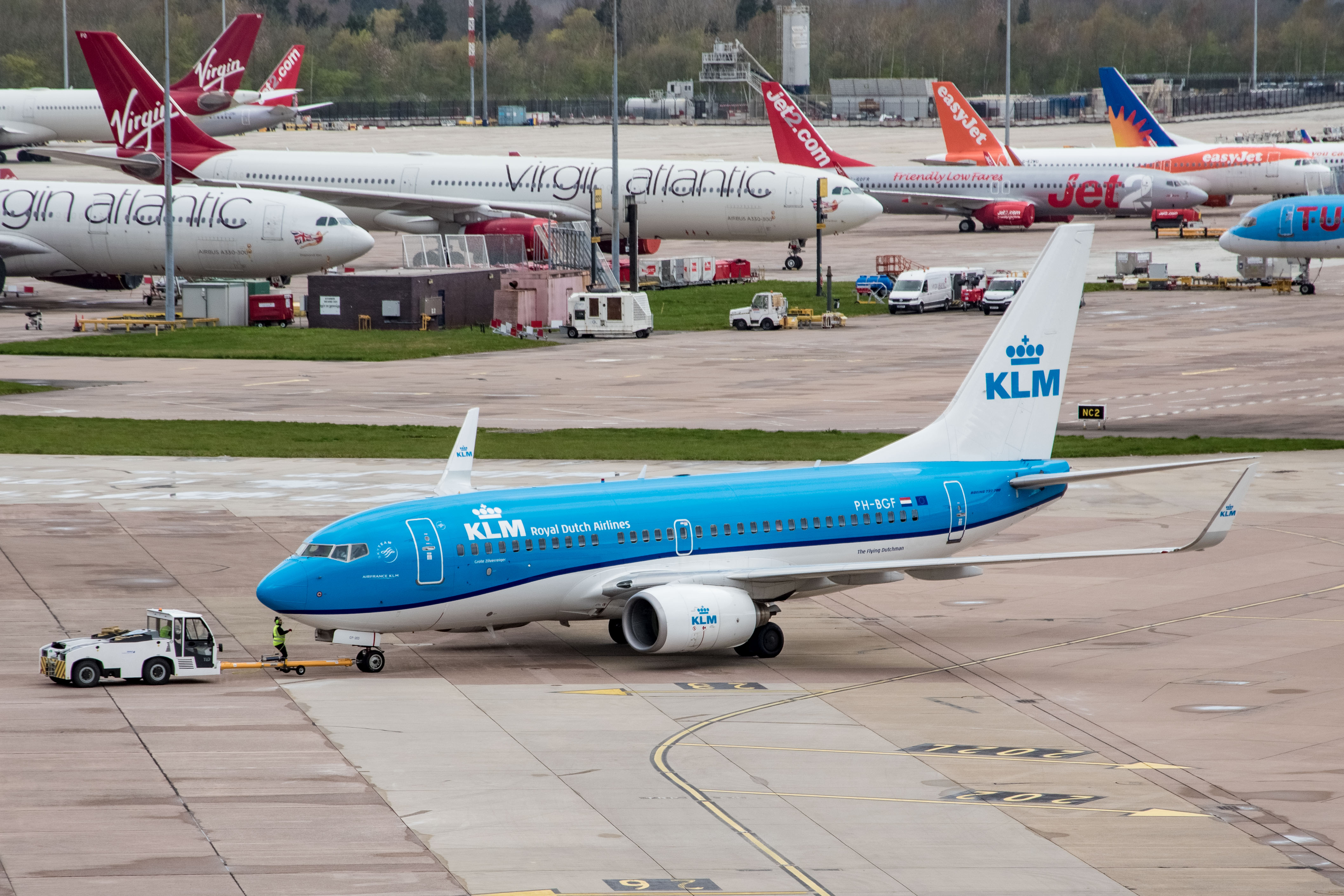 PH-BGF/PHBGF KLM Royal Dutch Airlines Boeing 737 NG Airframe Information - AVSpotters.com