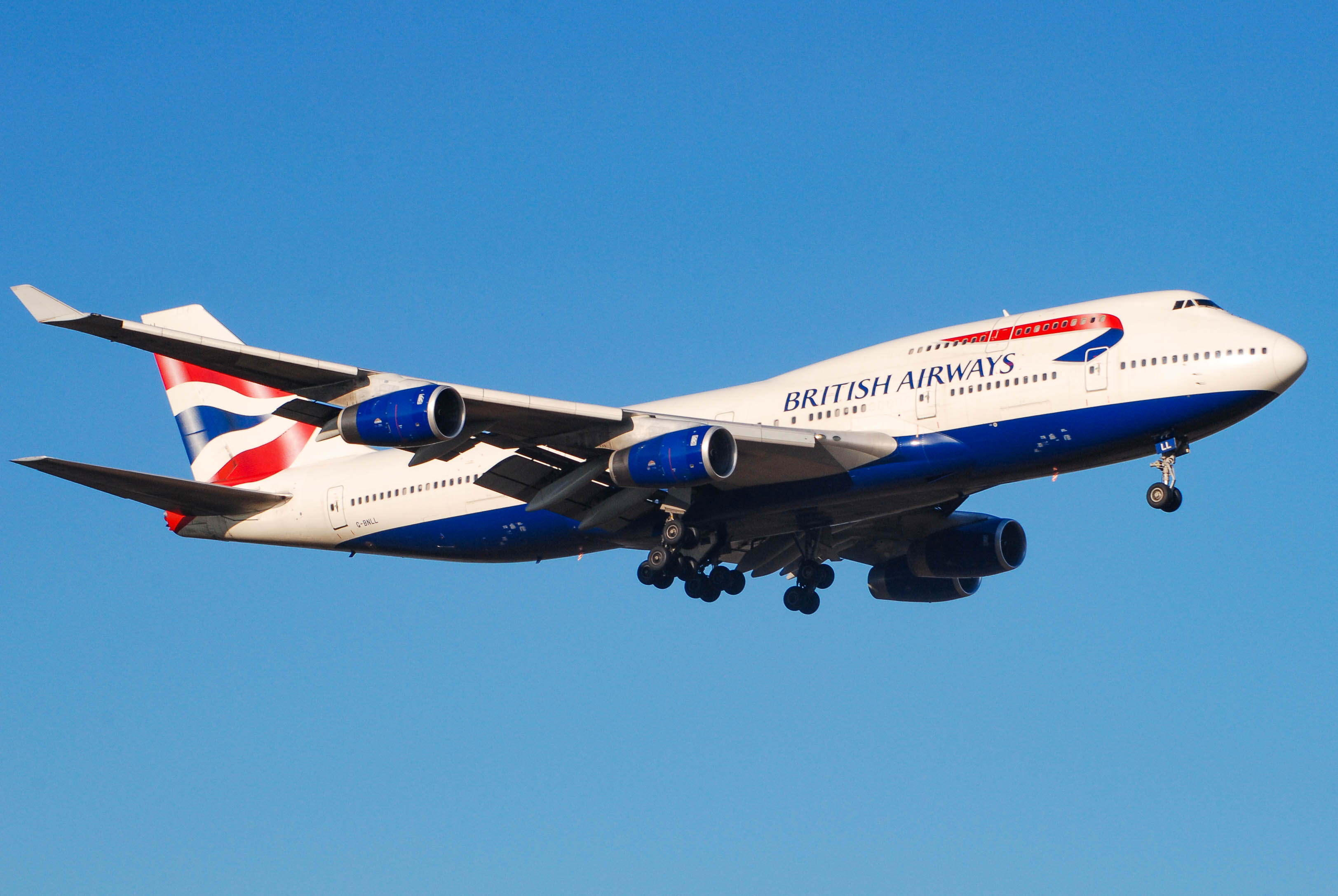 G-BNLL/GBNLL British Airways Boeing 747 Airframe Information - AVSpotters.com