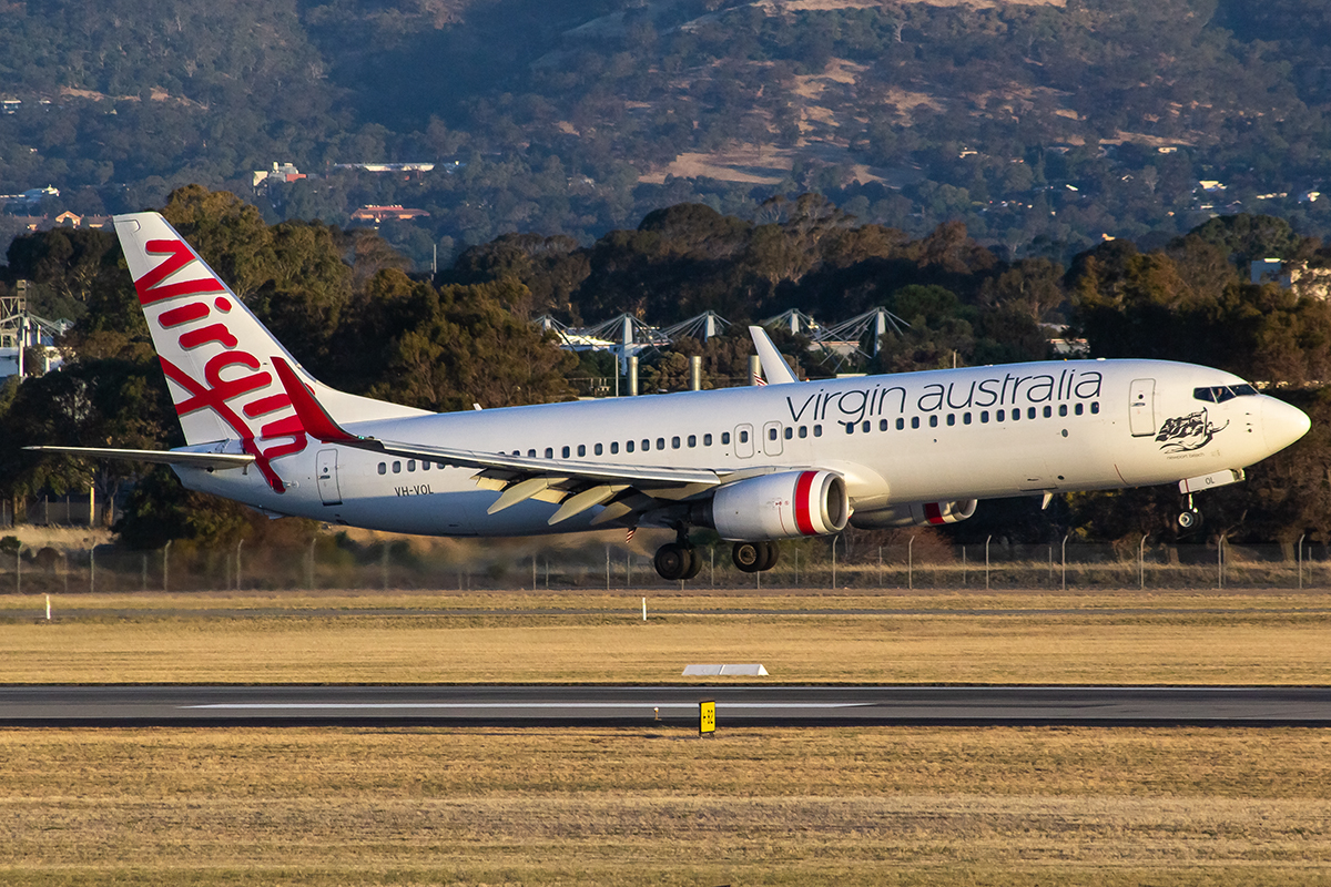 VH-VOL/VHVOL Virgin Australia Airlines Boeing 737-8FE(WL) Photo by JLRAviation - AVSpotters.com
