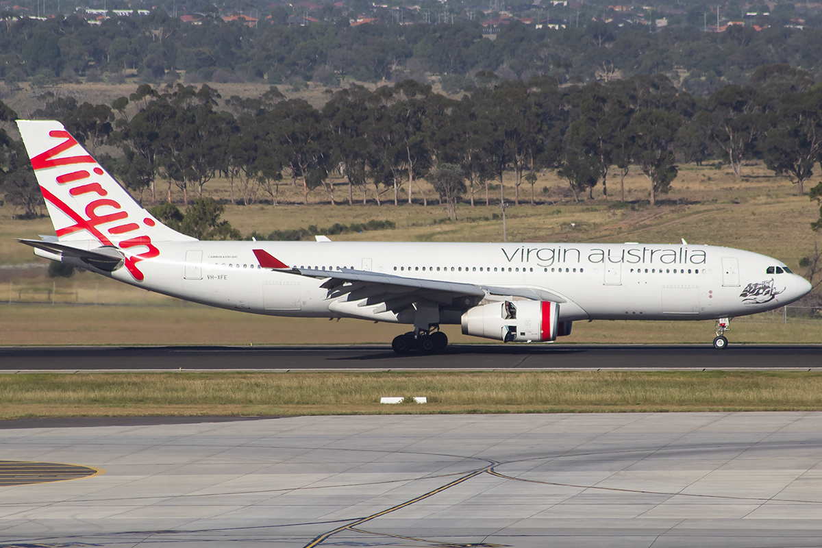 VH-XFE/VHXFE Virgin Australia Airlines Airbus A330-243 Photo by JLRAviation - AVSpotters.com