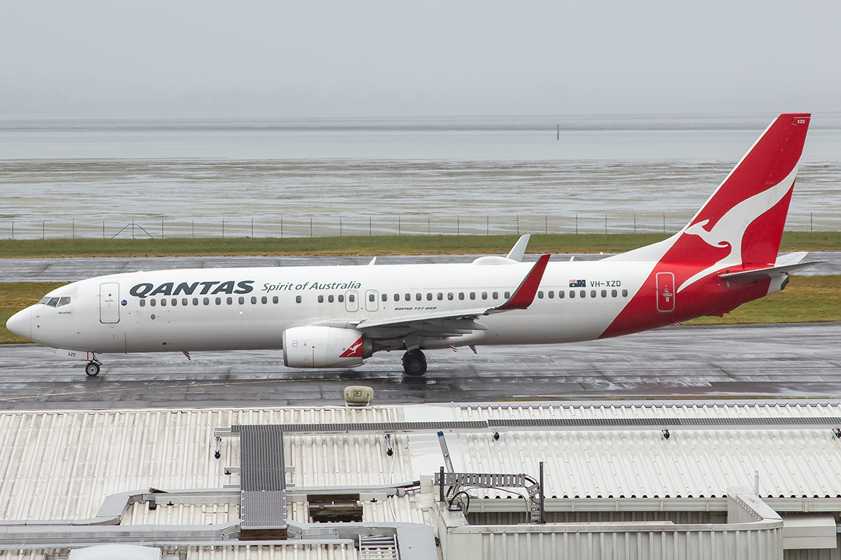 VH-XZD/VHXZD Qantas Boeing 737 NG Airframe Information - AVSpotters.com
