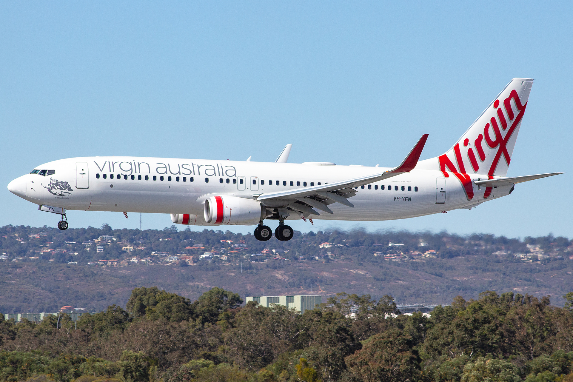 VH-YFN/VHYFN Virgin Australia Airlines Boeing 737-8FE(WL) Photo by JLRAviation - AVSpotters.com