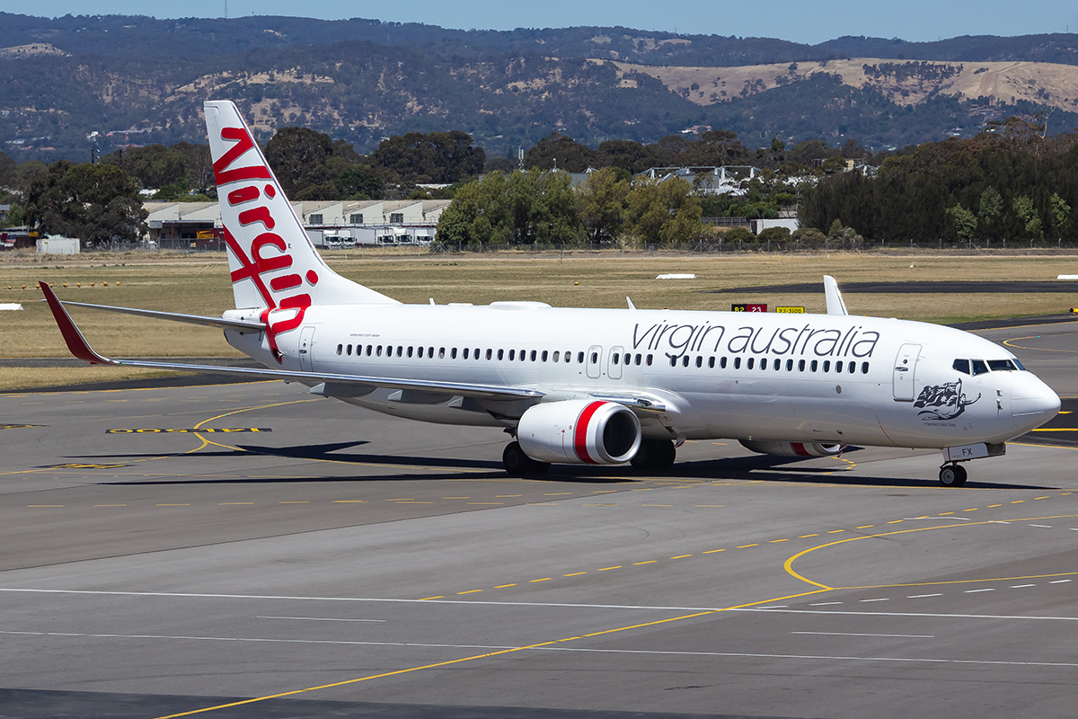 VH-YFX/VHYFX Virgin Australia Airlines Boeing 737-800(WL) Photo by JLRAviation - AVSpotters.com