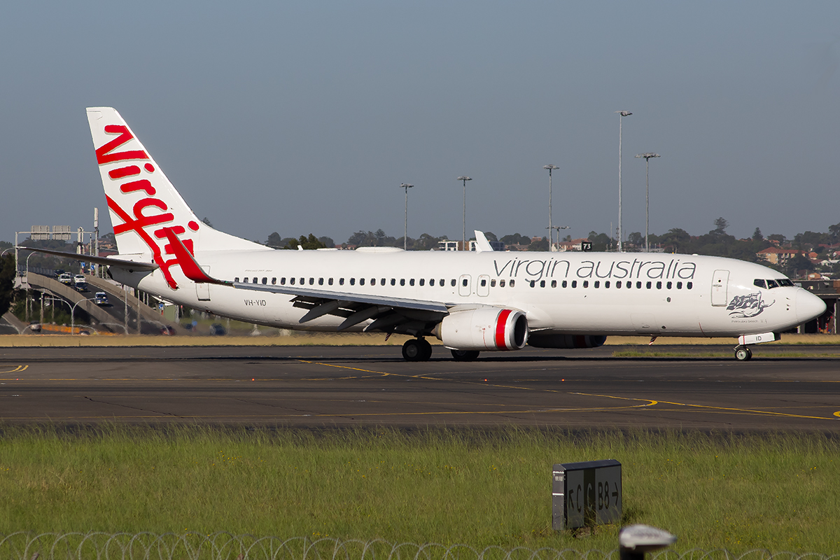 VH-YID/VHYID Virgin Australia Airlines Boeing 737-8FE(WL) Photo by JLRAviation - AVSpotters.com