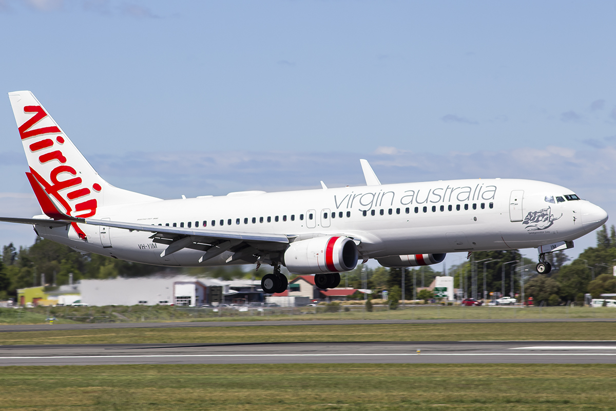 VH-YIM/VHYIM Virgin Australia Airlines Boeing 737-8FE(WL) Photo by JLRAviation - AVSpotters.com