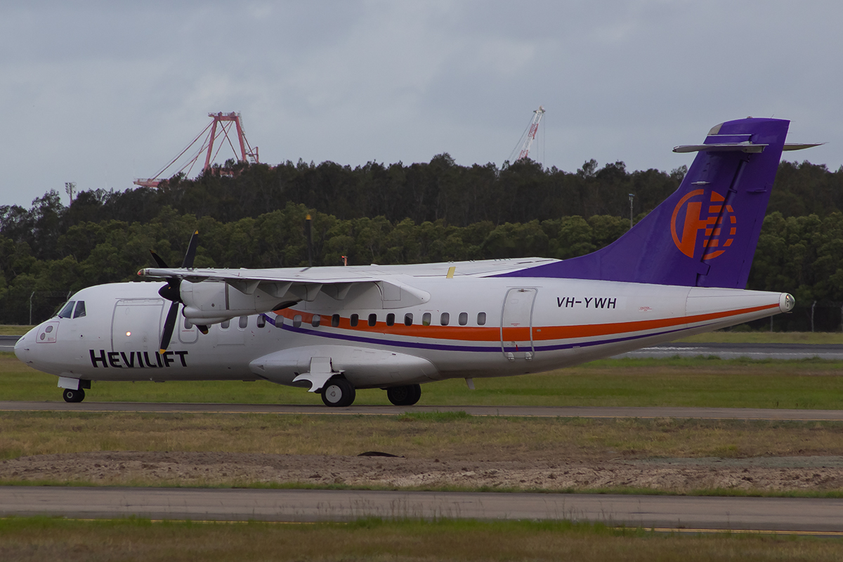 VH-YWH/VHYWH Hevilift Australia ATR 42 Airframe Information - AVSpotters.com