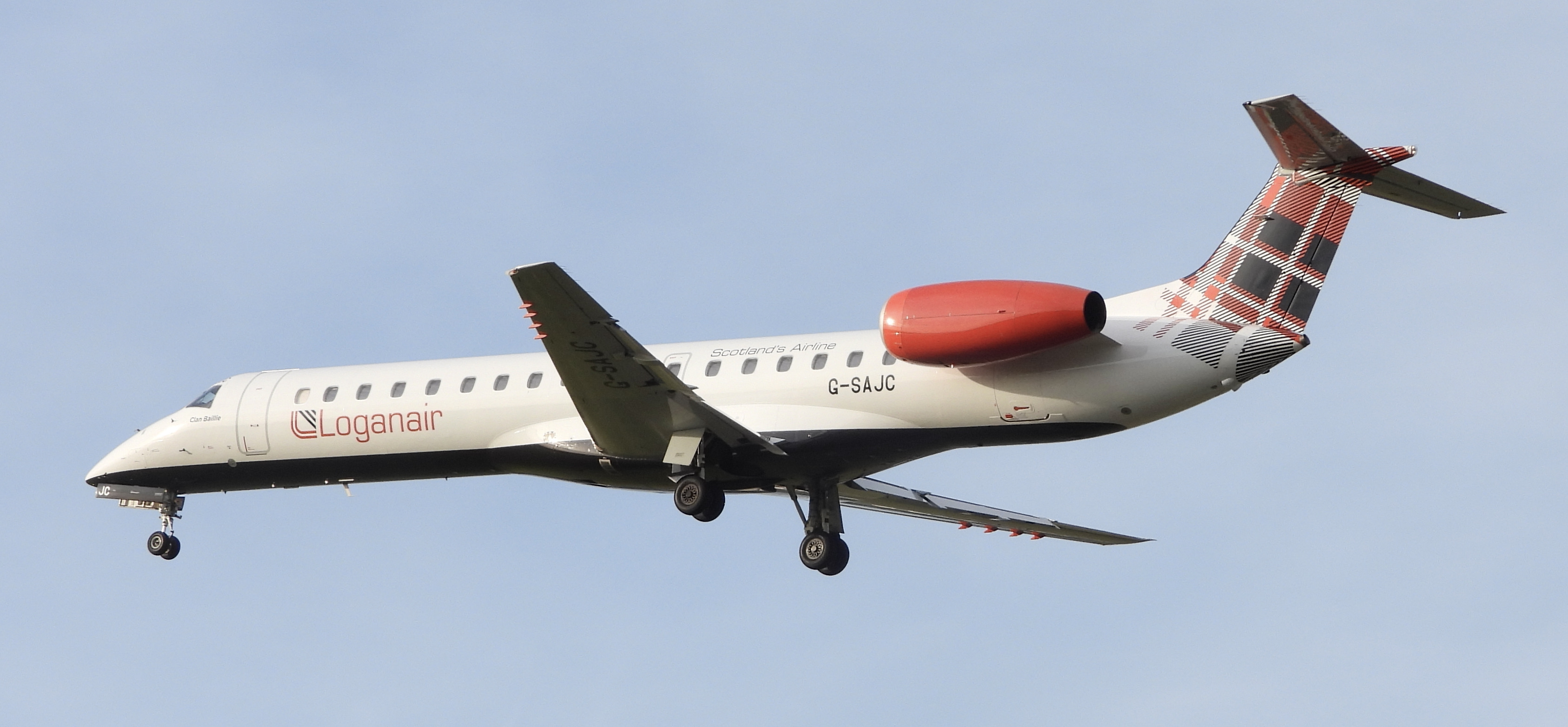 G-SAJC/GSAJC Loganair Embraer ERJ-145EP Photo by Emirates101 - AVSpotters.com