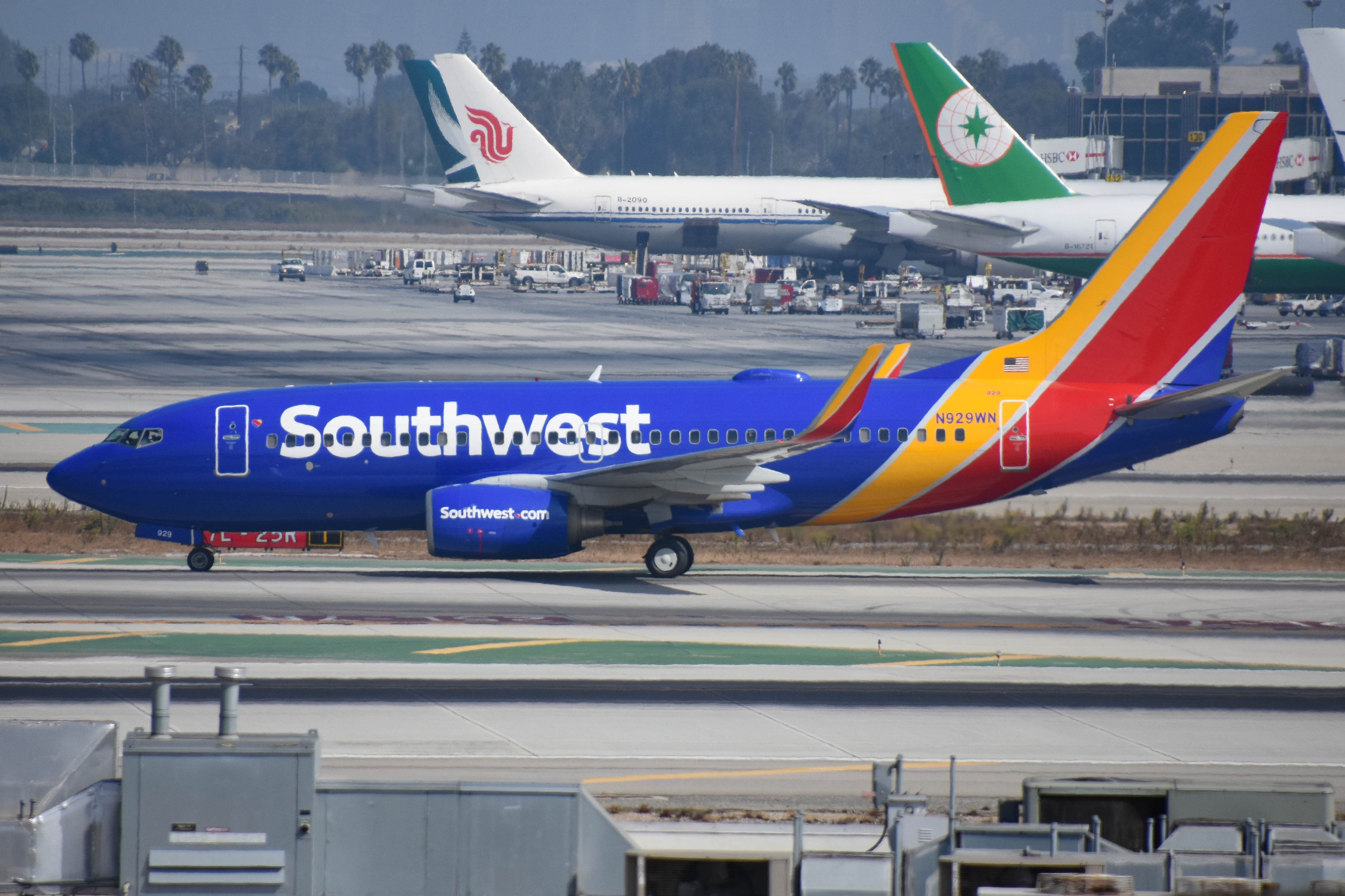 N929WN/N929WN Southwest Airlines Boeing 737-7H4(WL) Photo by colinw - AVSpotters.com