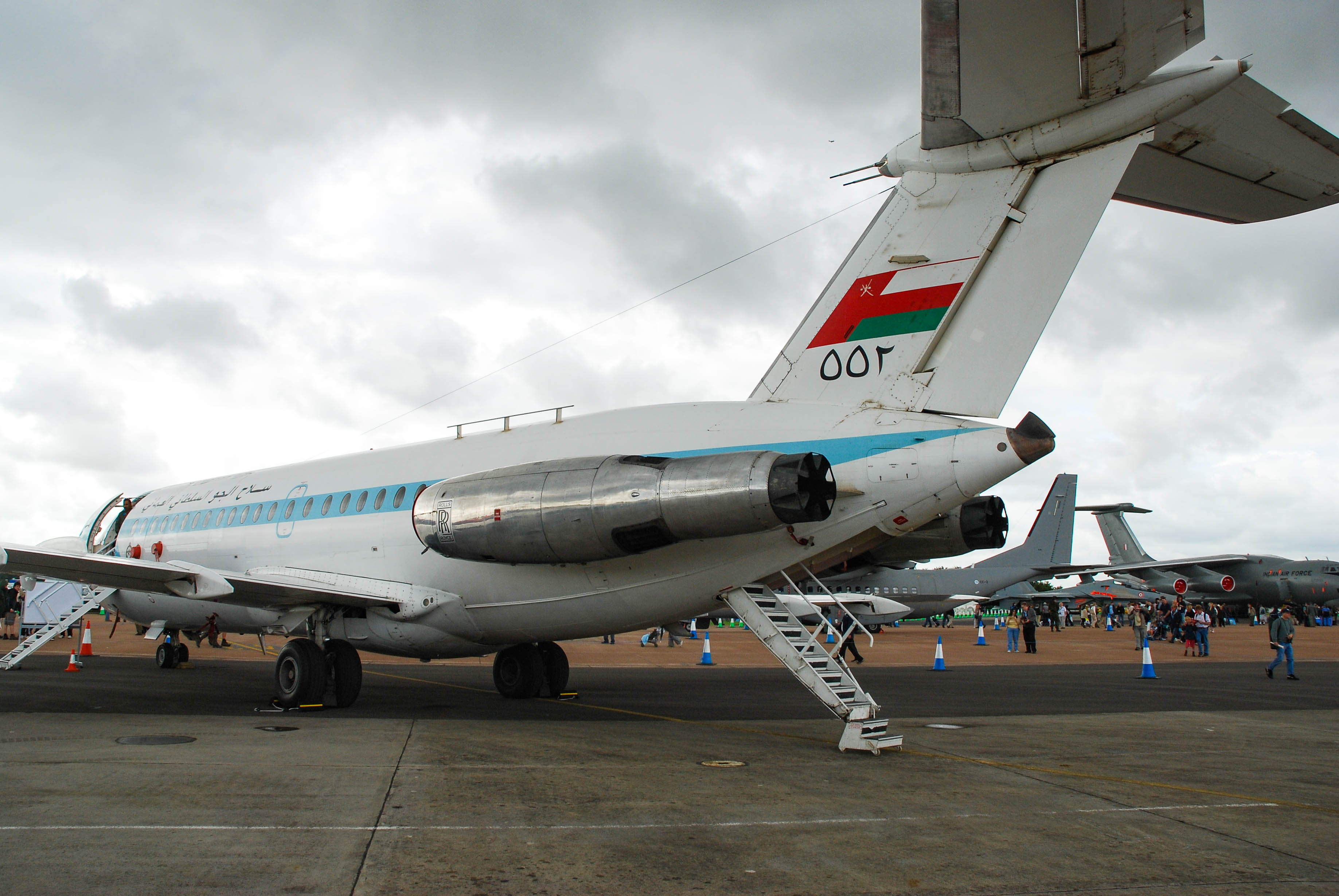 551/551 Royal Air Force of Oman BAC 1-11-485GD Photo by colinw - AVSpotters.com