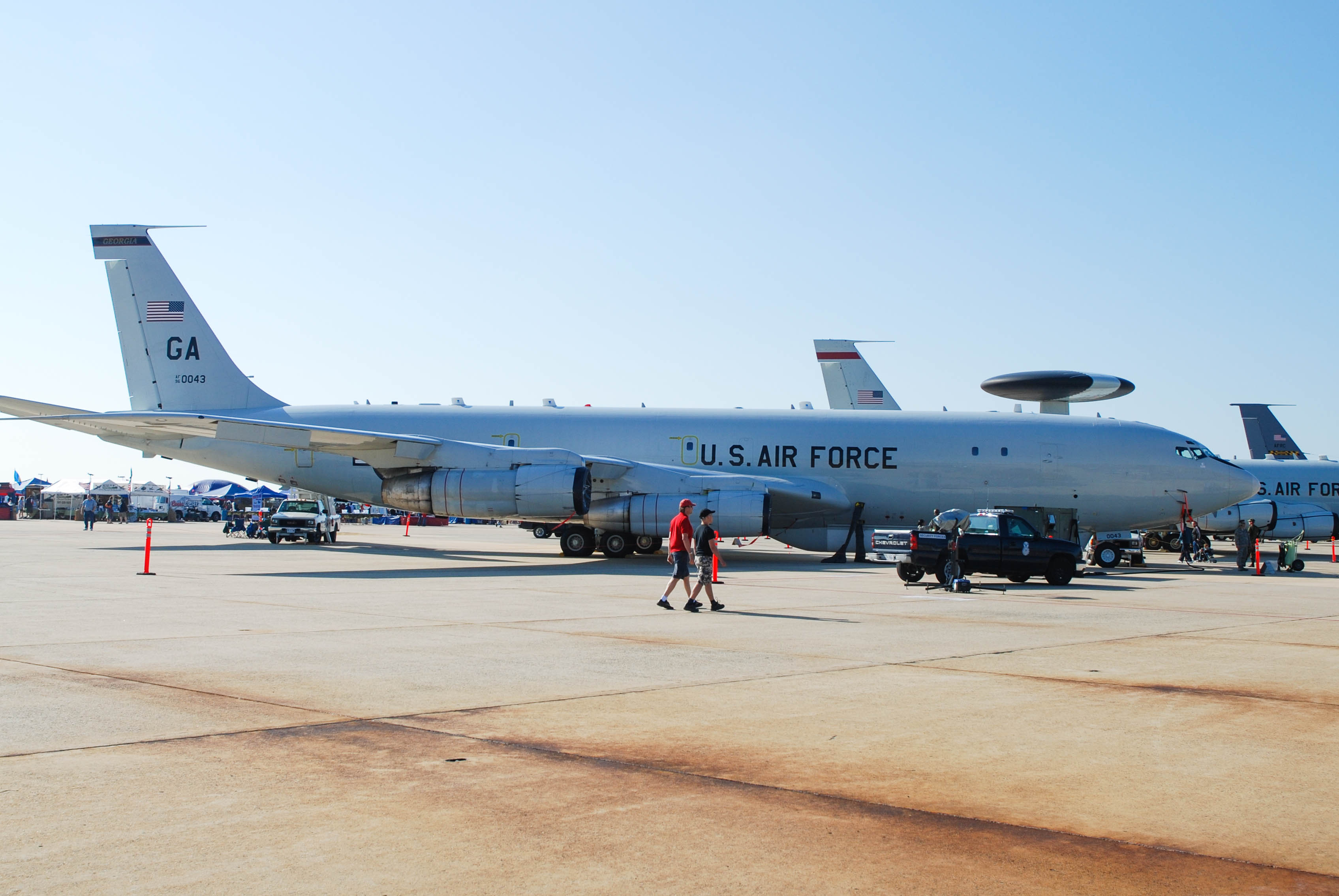 96-0043/960043 USAF - United States Air Force Boeing 707-347C E-8 Photo by colinw - AVSpotters.com