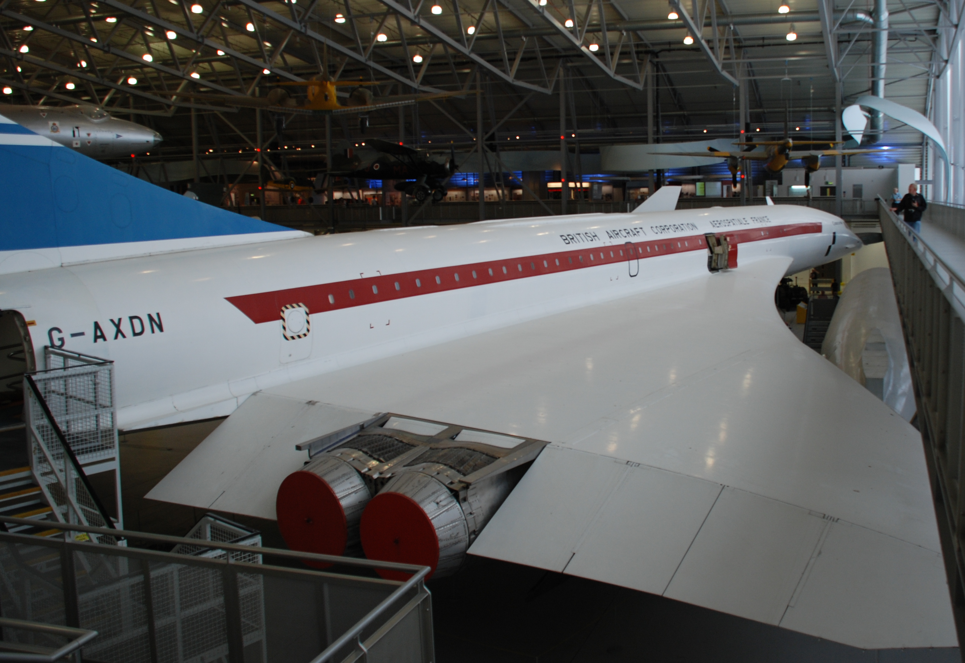 G-AXDN/GAXDN Duxford Aviation Museum Aerospatiale/BAC Concorde Airframe Information - AVSpotters.com