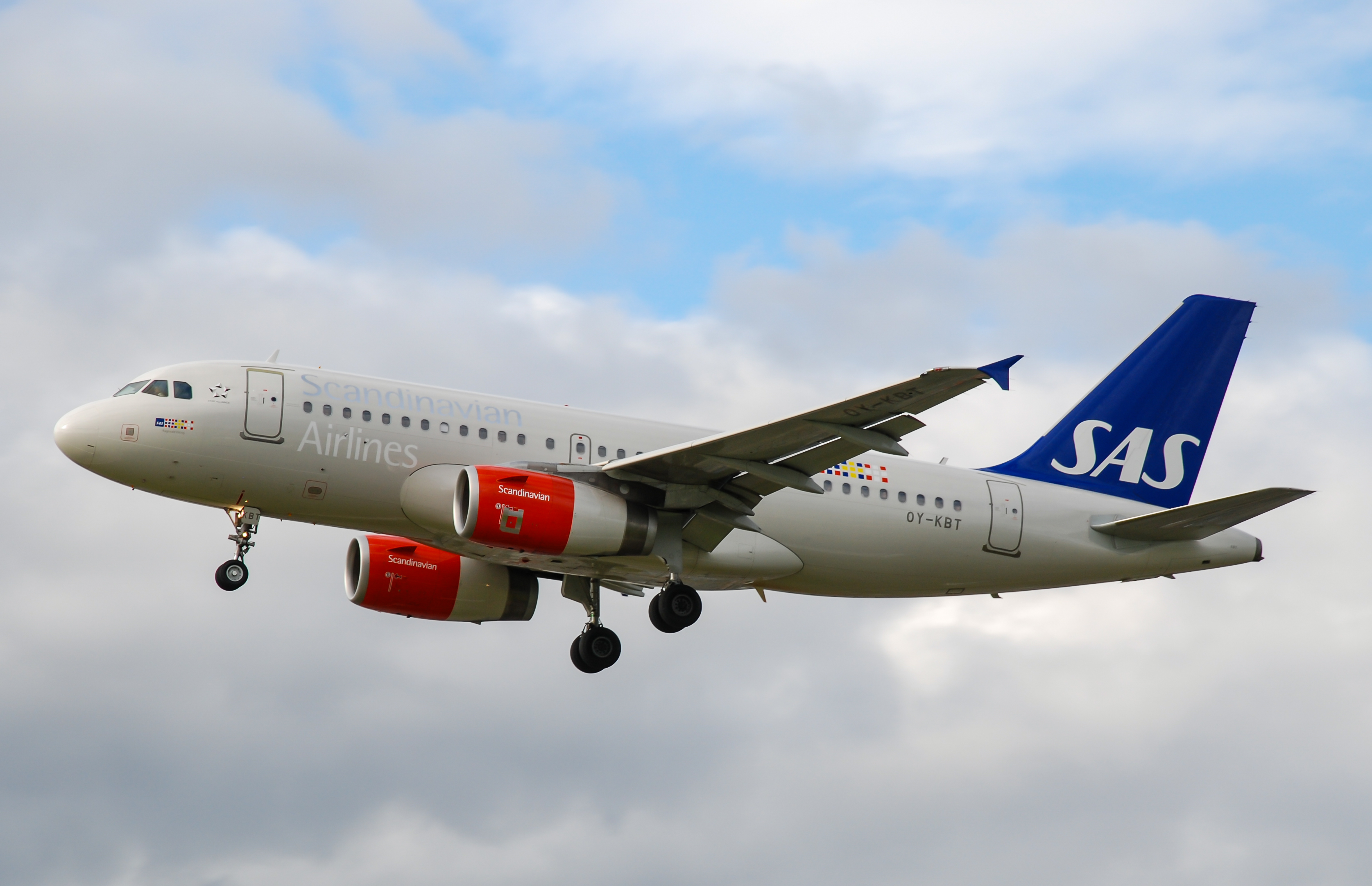 OY-KBT/OYKBT SAS Scandinavian Airlines Airbus A319 Airframe Information - AVSpotters.com