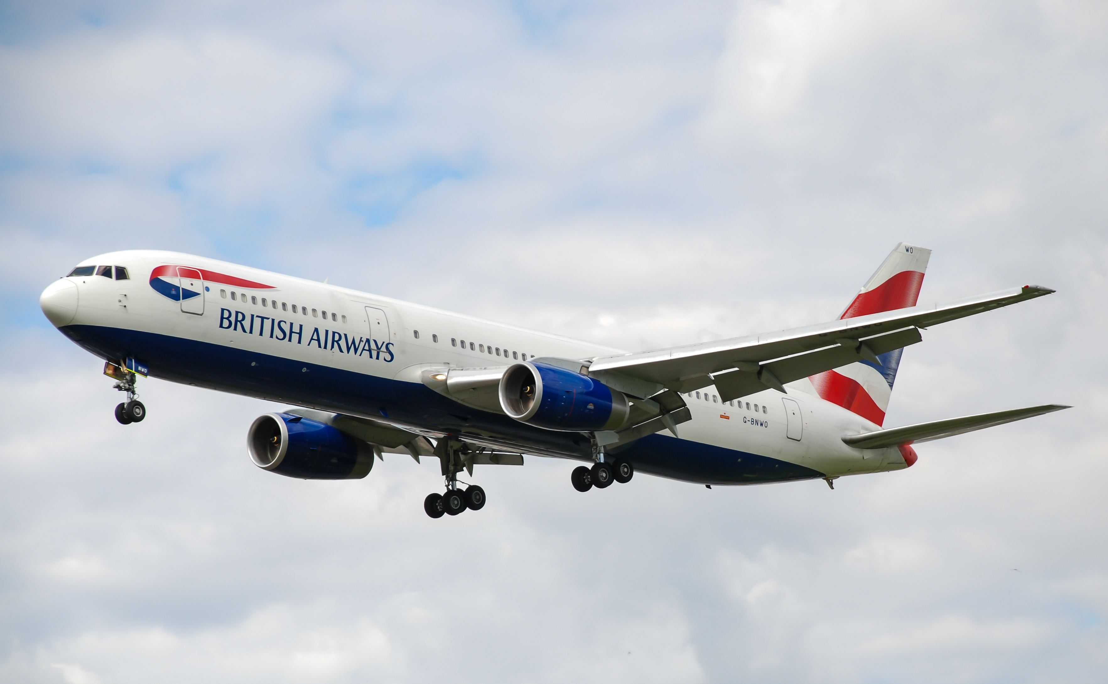 G-BNWO/GBNWO British Airways Boeing 767 Airframe Information - AVSpotters.com